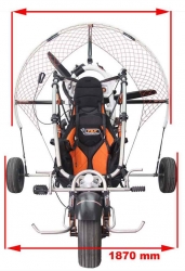 Doppelsitzertrike ECO 2 Light ohne Motor