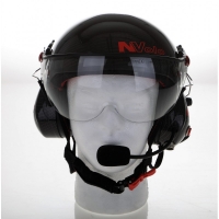 Paramotor Helm von NVolo in Carbon