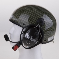Paramotor Helm von NVolo in Carbon / Kevlar