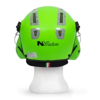 NVOLO V 2 SAR Paramotorhelm im Design mit Wassertransferdruck