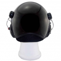 Carbon Paramotor Helm 4000 mit Headset und Funk und Anschluss für Bluetoothmodul